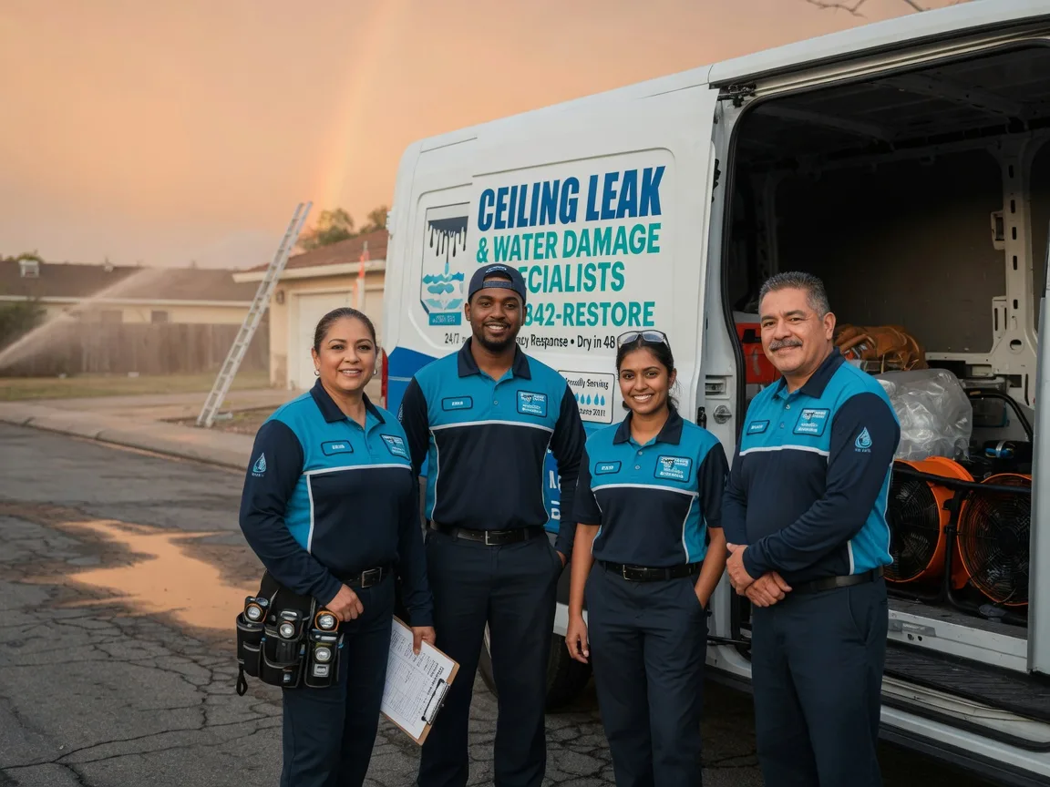 Ceiling Leak Cleanup company in Beasley, TX