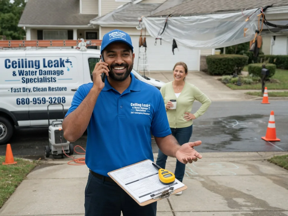 Ceiling Leak Cleanup Beasley, TX FAQs
